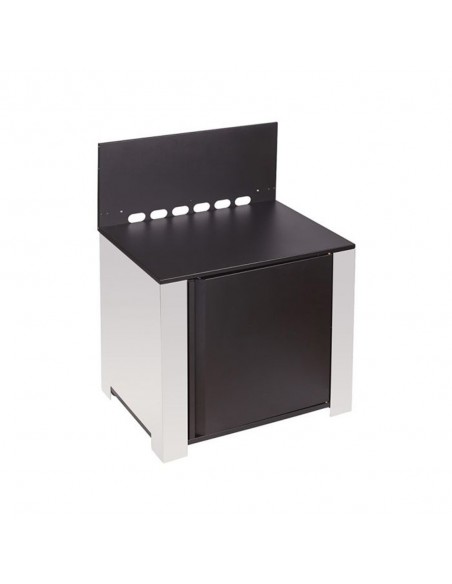 MODULE PLANCHA NOIR ET INOX ENO