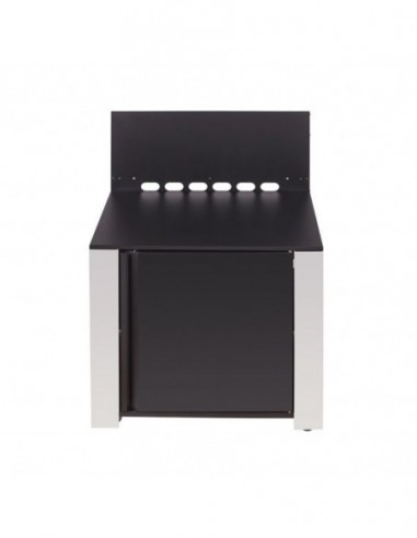 MODULE PLANCHA NOIR ET INOX ENO
