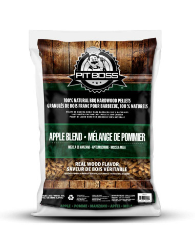 SAC DE PELLETS POMMIER 9KG - PIT BOSS