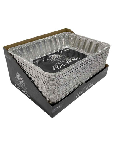 LOT DE 4 BARQUETTES EN ALUMINIUM...