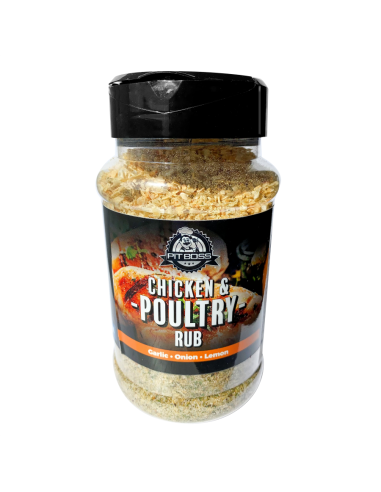 RUB CHICKEN & POULTRY - PIT BOSS