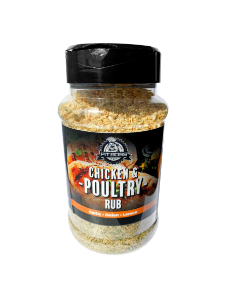 RUB CHICKEN & POULTRY - PIT BOSS