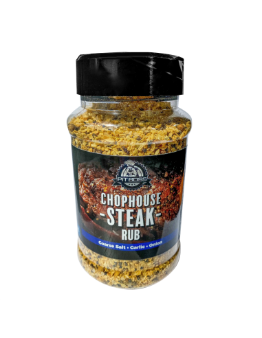 RUB CHOPHOUSE STEAK - PIT BOSS