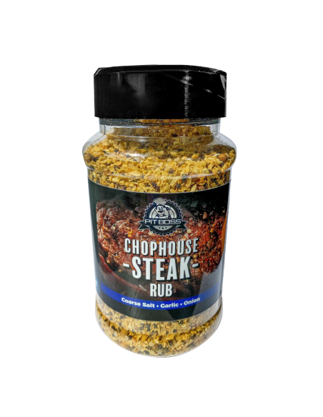 RUB CHOPHOUSE STEAK - PIT BOSS