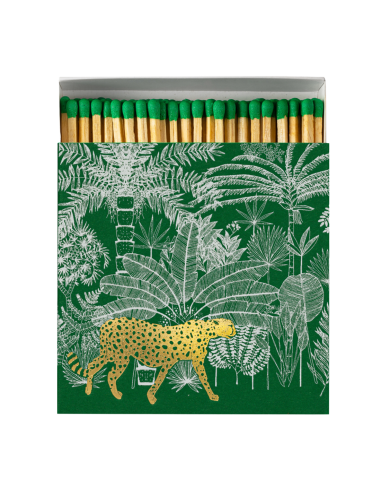 BOITE DECO 125 ALLUMETTES GUEPARD...