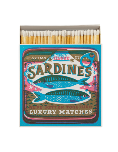 BOITE DECO 125 ALLUMETTES SARDINES...