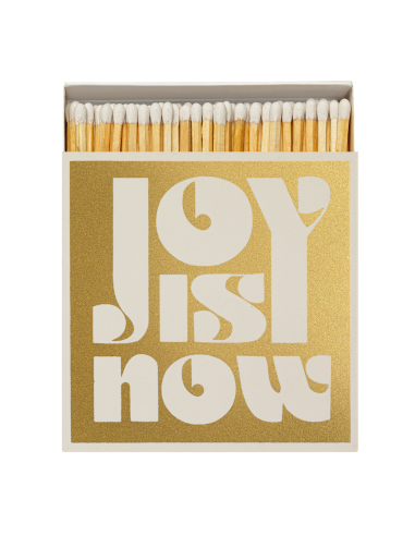 BOITE DECO 125 ALLUMETTES JOY IS NOW...