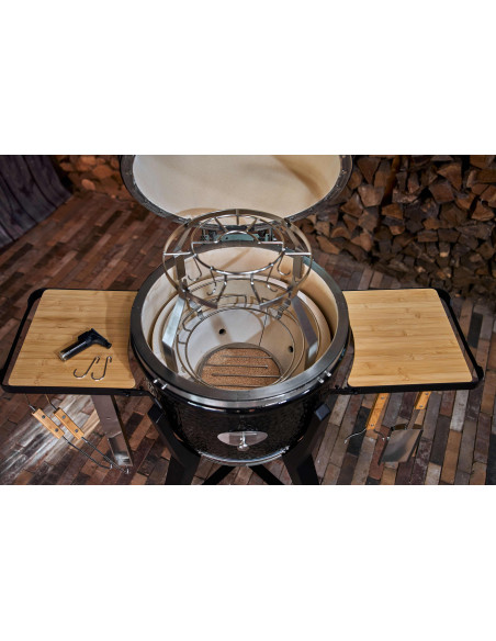 SET FUMAGE AVEC GENERATEUR DE FUMEE POUR KAMADOS .55 - MONOLITH