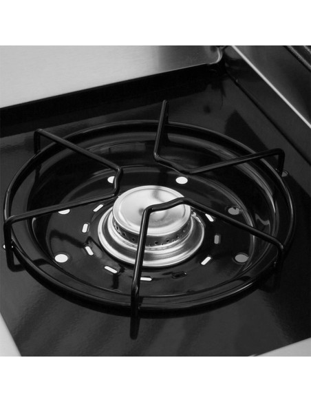 BARBECUE GAZ CROWN 490 SHADOW AVEC KIT ROTISSERIE - BROIL KING