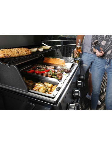 BARBECUE GAZ CROWN 490 SHADOW AVEC...