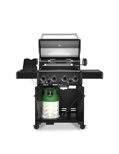 BARBECUE GAZ CROWN 490 SHADOW AVEC...