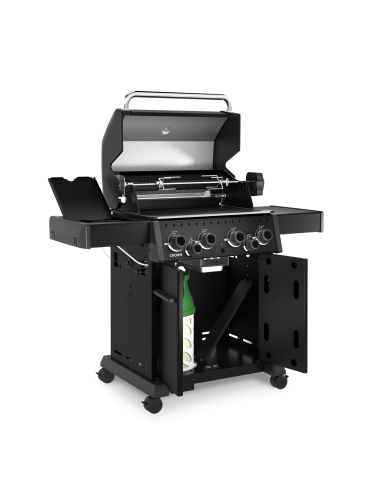 BARBECUE GAZ CROWN 490 SHADOW AVEC...