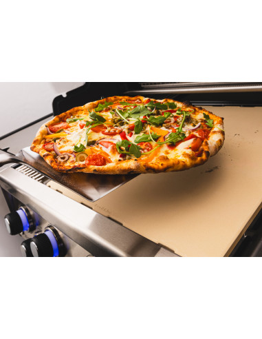 PELLE A PIZZA INOX MANCHE COURT -...