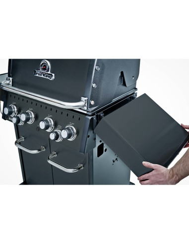 BARBECUE GAZ BARON 490 SHADOW AVEC...