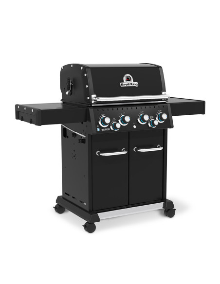 BARBECUE GAZ BARON 490 SHADOW AVEC ROTISSOIRE - BROIL KING