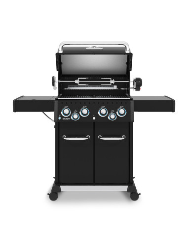 BARBECUE GAZ BARON 490 SHADOW AVEC...