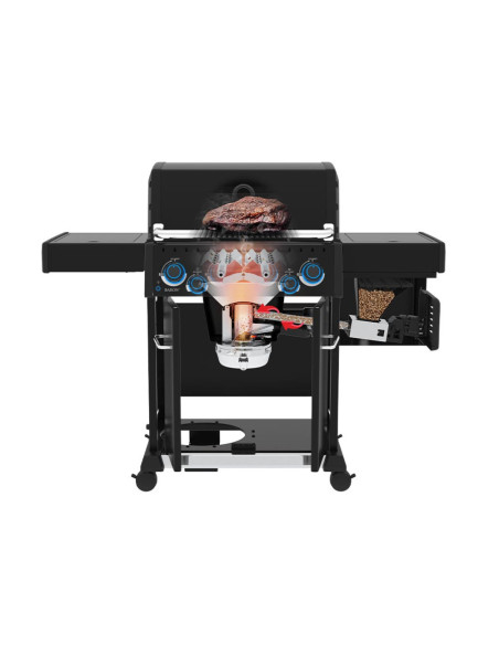 KIT EXTENSION PELLET READY IQUE POUR BARON 490 IRX - BROIL KING