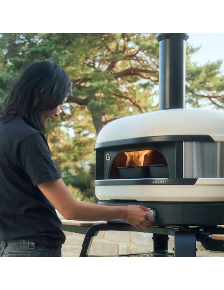 FOUR A PIZZA HYBRIDE DOME CREME (Gen2) - GOZNEY