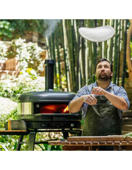 FOUR A PIZZA HYBRIDE DOME XL NOIR (Gen2) - GOZNEY