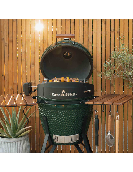 ROTISSOIRE ET FOUR A PIZZA POUR KAMADO MIDI / LARGE - SUMO
