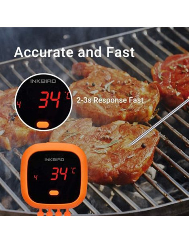 THERMOMETRE CONNECTE 4 SONDES - INKBIRD
