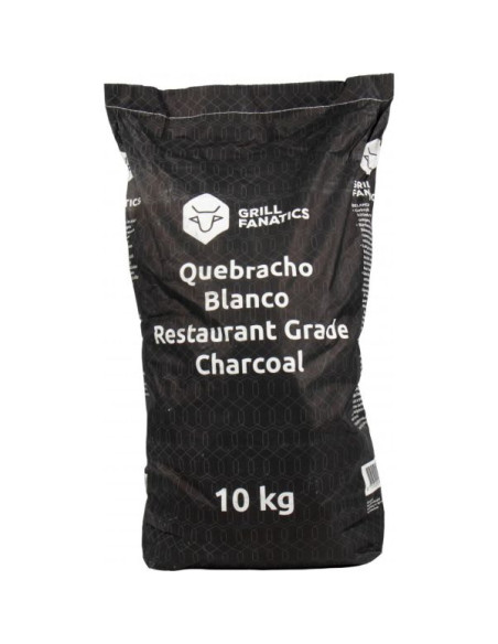 CHARBON BOIS WHITE QUEBRACHO RESTAURANT 10KG - GRILL FANATICS
