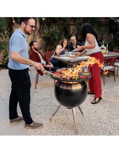 PLANCHA  EN FONTE EMAILLEE POUR...