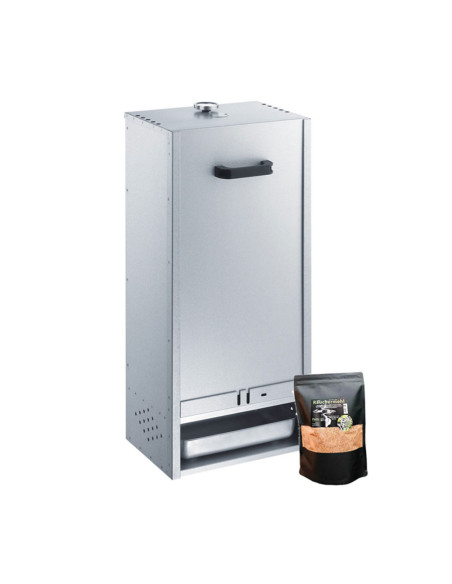 FUMOIR ALU PORTE COULISSANTE H75 X L39 X P28 - PEETZ