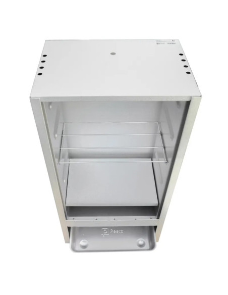 FUMOIR ALU PORTE COULISSANTE H75 X L39 X P28 - PEETZ