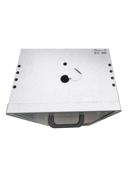 FUMOIR ALU PORTE COULISSANTE H75 X L39 X P28 - PEETZ
