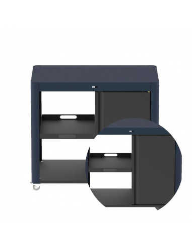KIT PORTE + ETAGERE + TABLETTE POUR...
